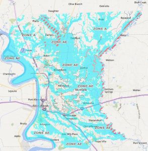 st.tammany parish flood zone by address