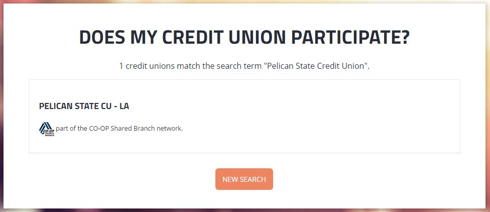 Credit Union CO-OP Locator