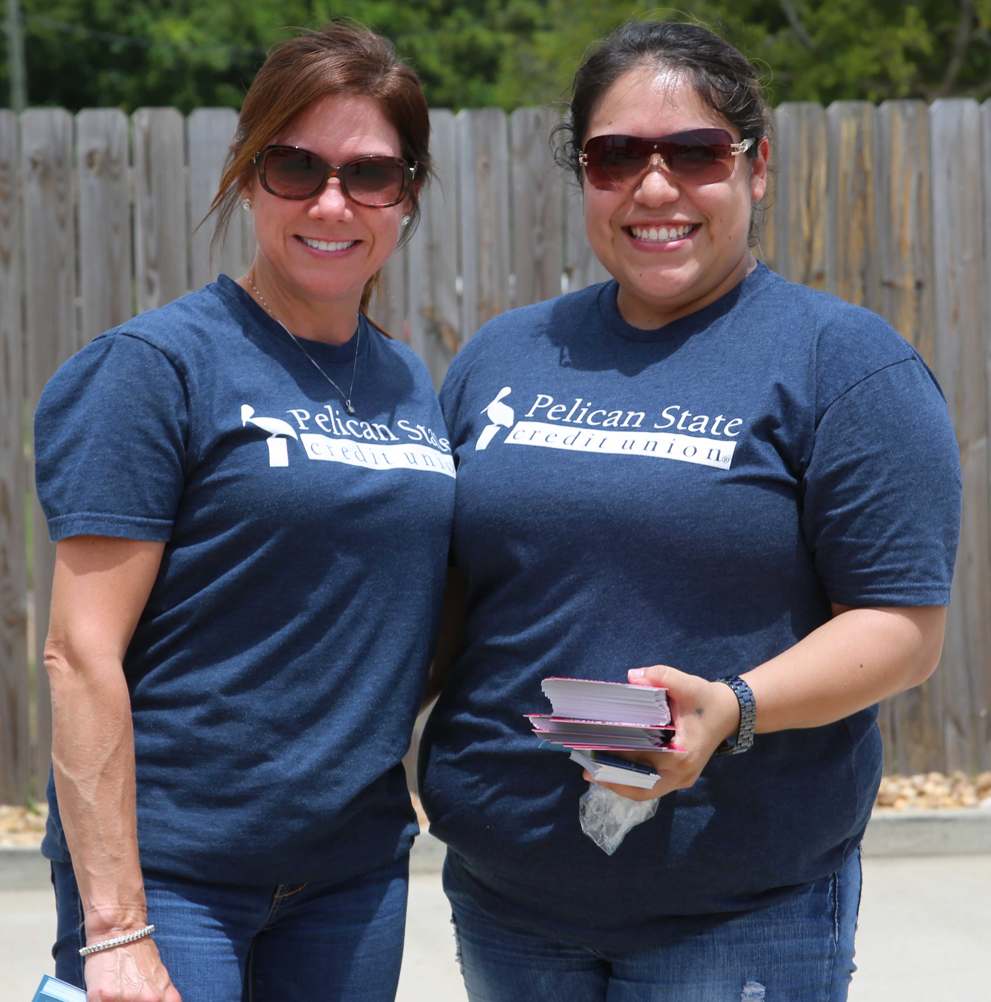 Christy and Melody , Pelican State CU Alexandria and Pineville Branch Managers