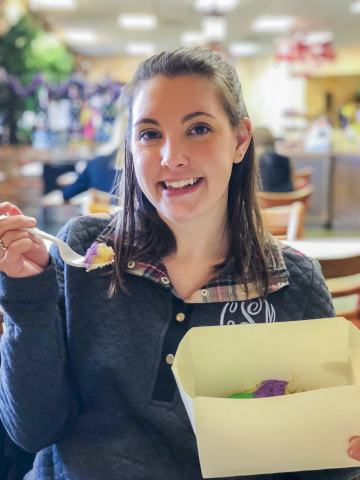 Atwood's Bakery Alexandria Louisiana King Cake