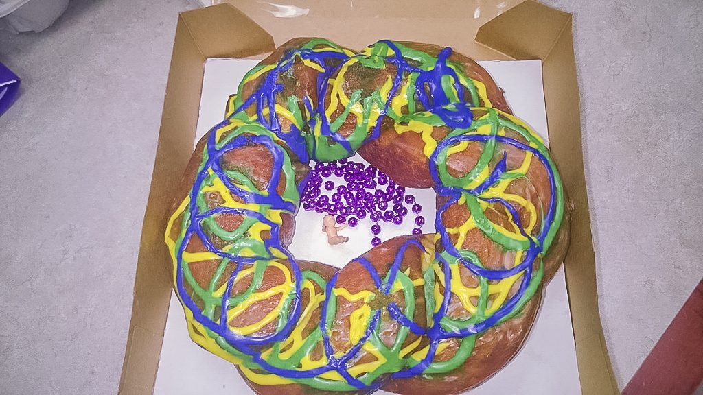 Miler's Donut King Opelousas King Cake