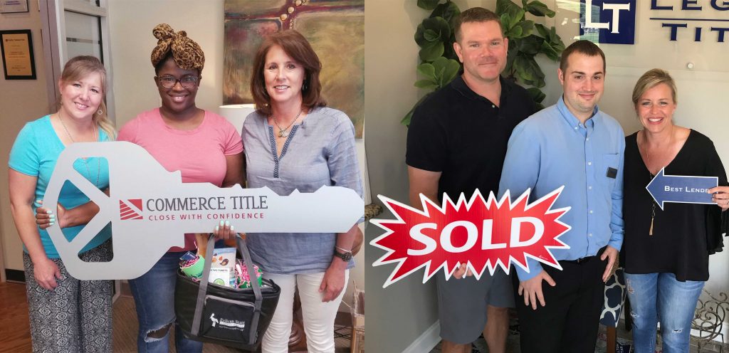 Jennifer McMinn-Griffin and Chris Neal, Mortgage Originators with sold houses