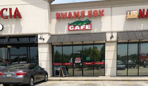 Swamp Box Cafe in Denham Springs, Louisiana