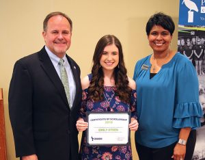 Livingston Parish 2018 Team Pelican Scholarship Winner Emily Otken