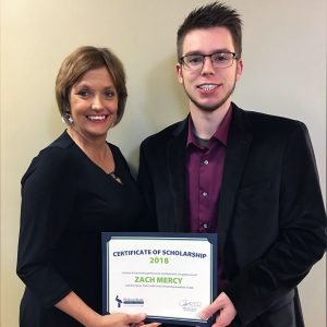 Calcasieu Parish 2018 Team Pelican Scholarship Winner Zach Mercy