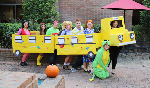 Magic School Bus DIY Group Costume