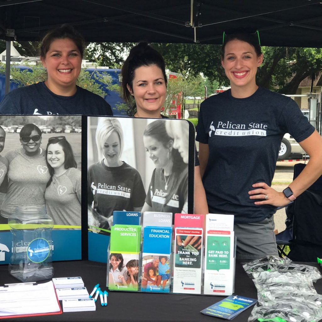 Johnette and Team at Jambalaya Festival