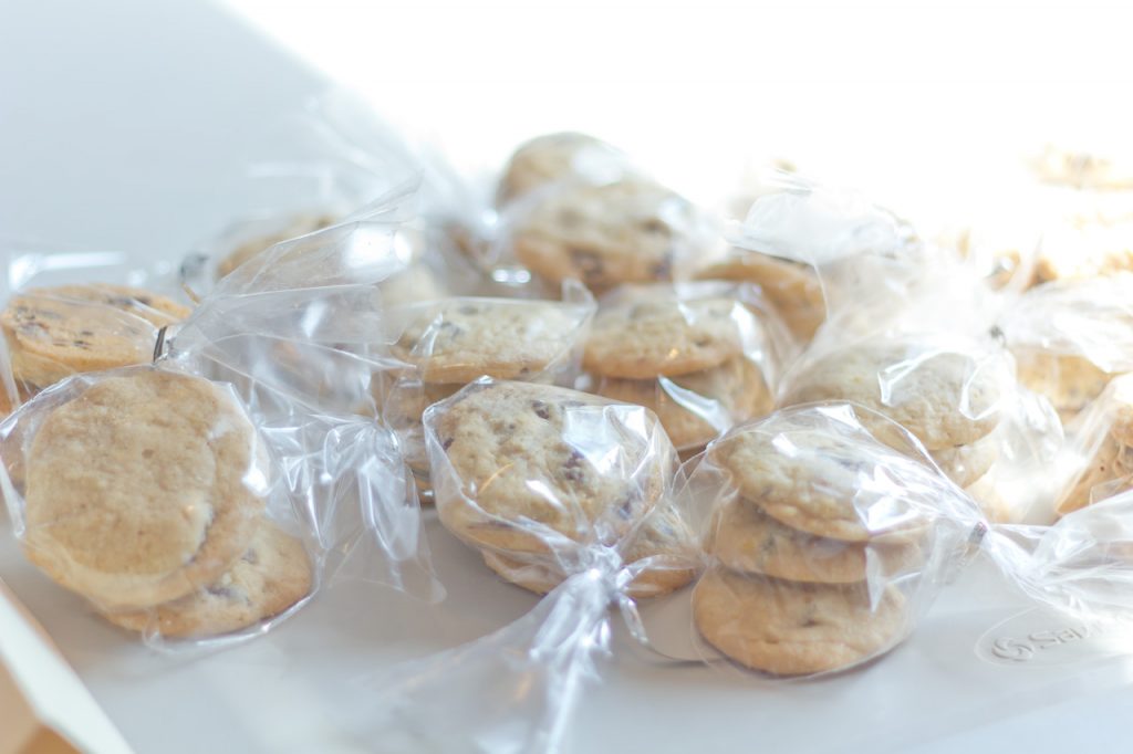Fresh Baked Cookies as Christmas Gifts